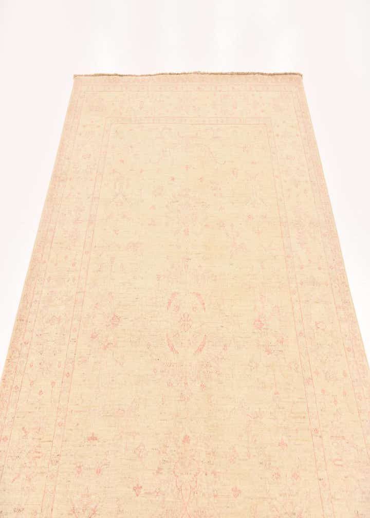 5' 9 x 8' 1 Hand Knotted Peshawar Ziegler Rug