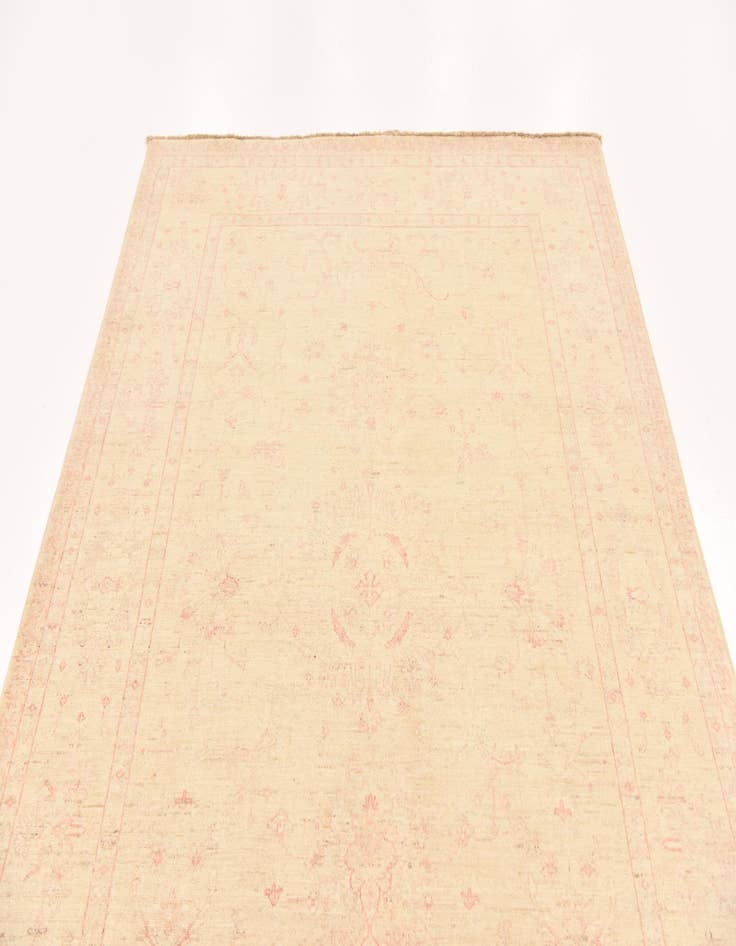 Detail image of 5' 9 x 8' 1 Hand Knotted Peshawar Ziegler Rug