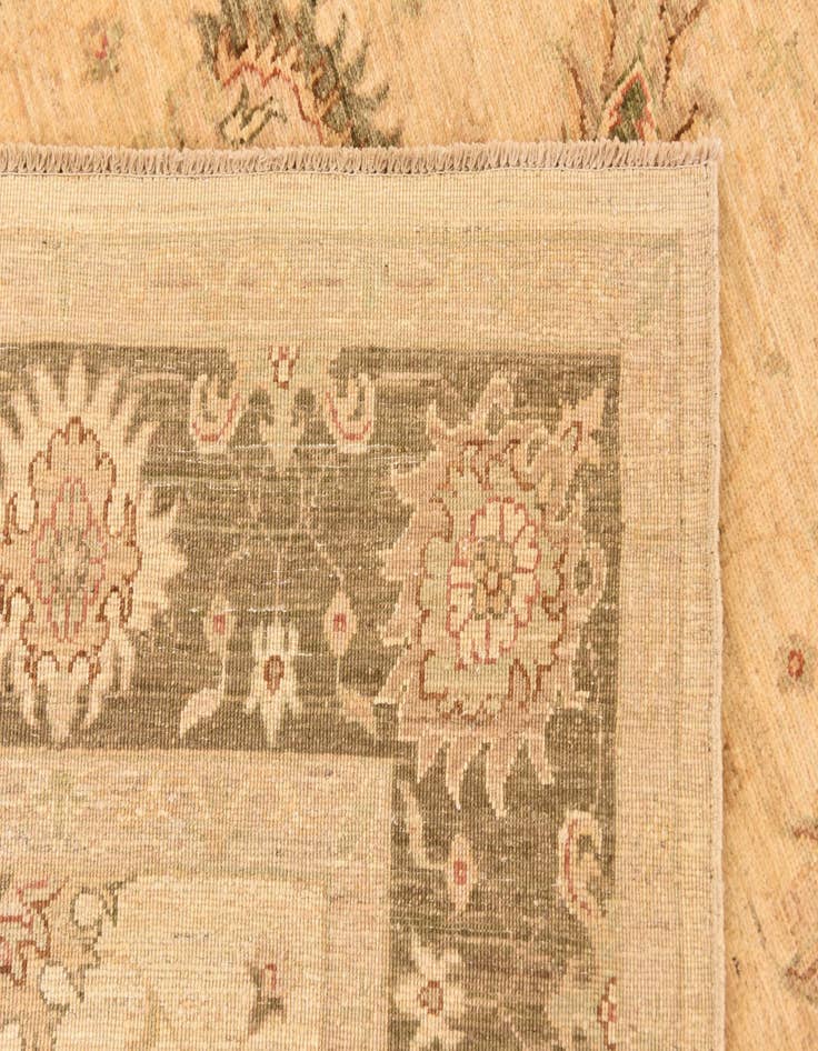 Detail image of 5' 8 x 8'  Hand Knotted Peshawar Ziegler Rug
