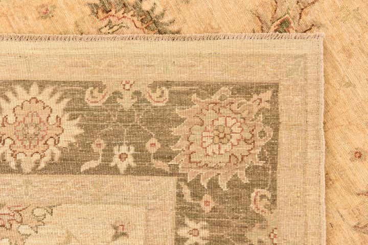 5' 8 x 8' Hand Knotted Peshawar Ziegler Rug