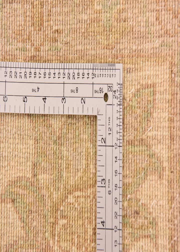 5' 8 x 8' Hand Knotted Peshawar Ziegler Rug