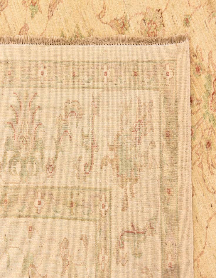 Detail image of 5' 10 x 8'  Hand Knotted Peshawar Ziegler Rug