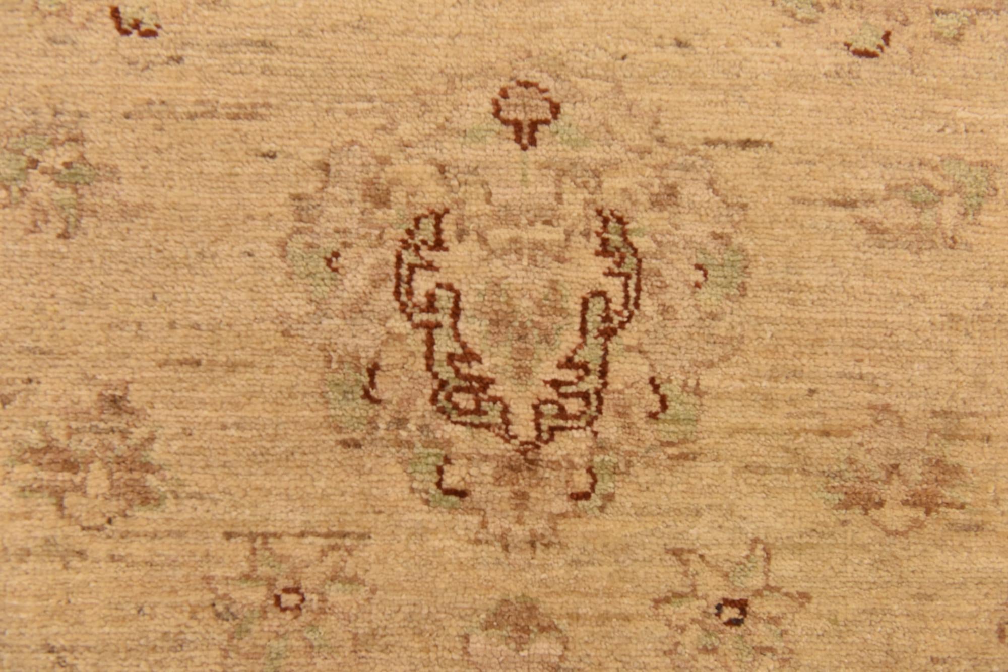 5' 6 x 7' 8 Hand Knotted Peshawar Ziegler Rug