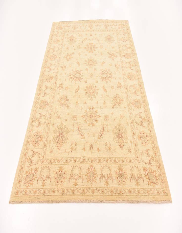 Detail image of 5' 8 x 7' 9  Hand Knotted Peshawar Ziegler Rug