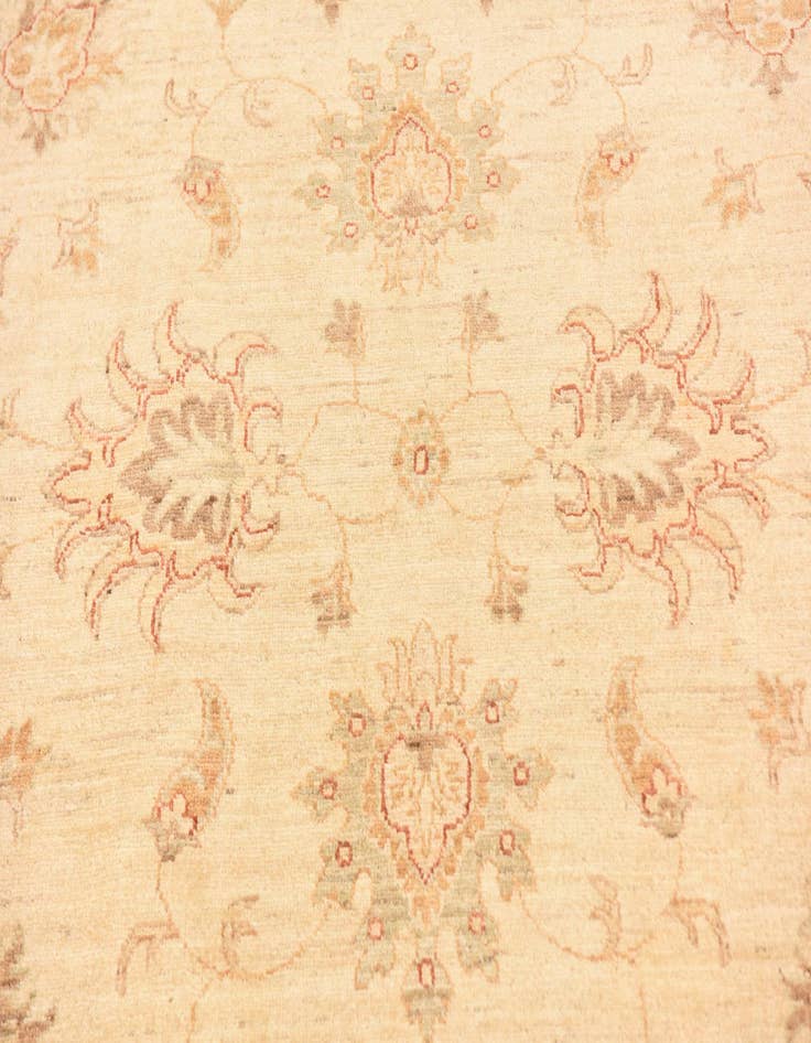 Detail image of 5' 8 x 7' 9  Hand Knotted Peshawar Ziegler Rug