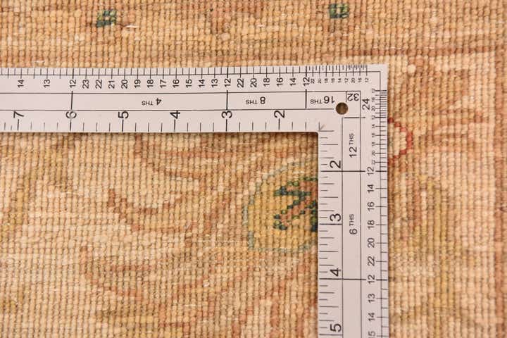 5' 8 x 7' 10 Hand Knotted Peshawar Ziegler Rug