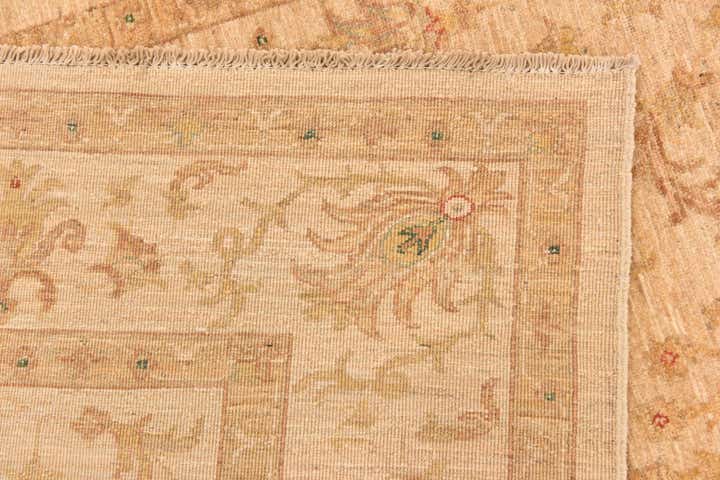 5' 8 x 7' 10 Hand Knotted Peshawar Ziegler Rug