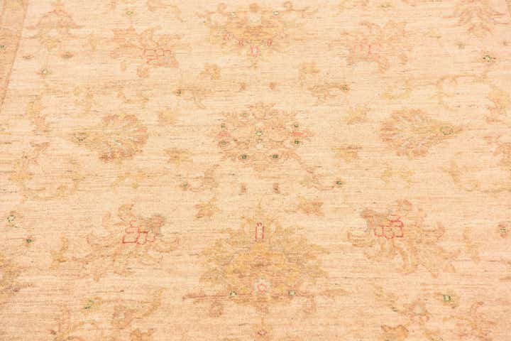 5' 8 x 7' 10 Hand Knotted Peshawar Ziegler Rug