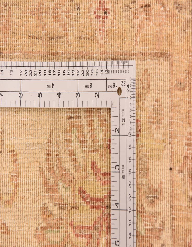 Detail image of 5' 7 x 7' 7  Hand Knotted Peshawar Ziegler Rug