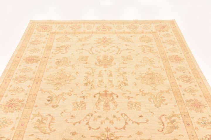5' 7 x 7' 7 Hand Knotted Peshawar Ziegler Rug