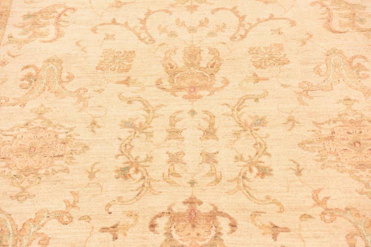 Detail image of 5' 7 x 7' 7 Hand Knotted Peshawar Ziegler Rug