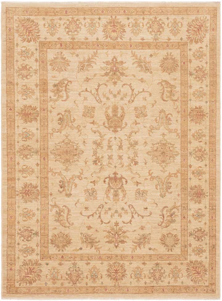5' 7 x 7' 7 Hand Knotted Peshawar Ziegler Rug