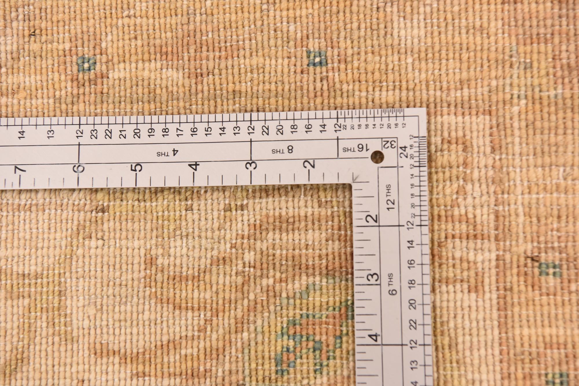 5' 7 x 7' 9 Hand Knotted Peshawar Ziegler Rug