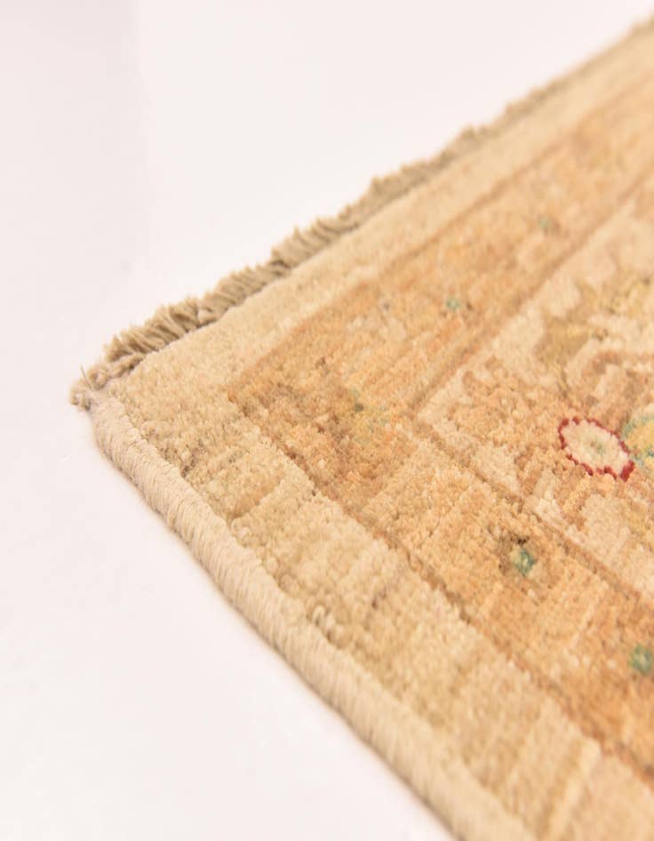 Detail image of 5' 7 x 7' 9 Hand Knotted Peshawar Ziegler Rug