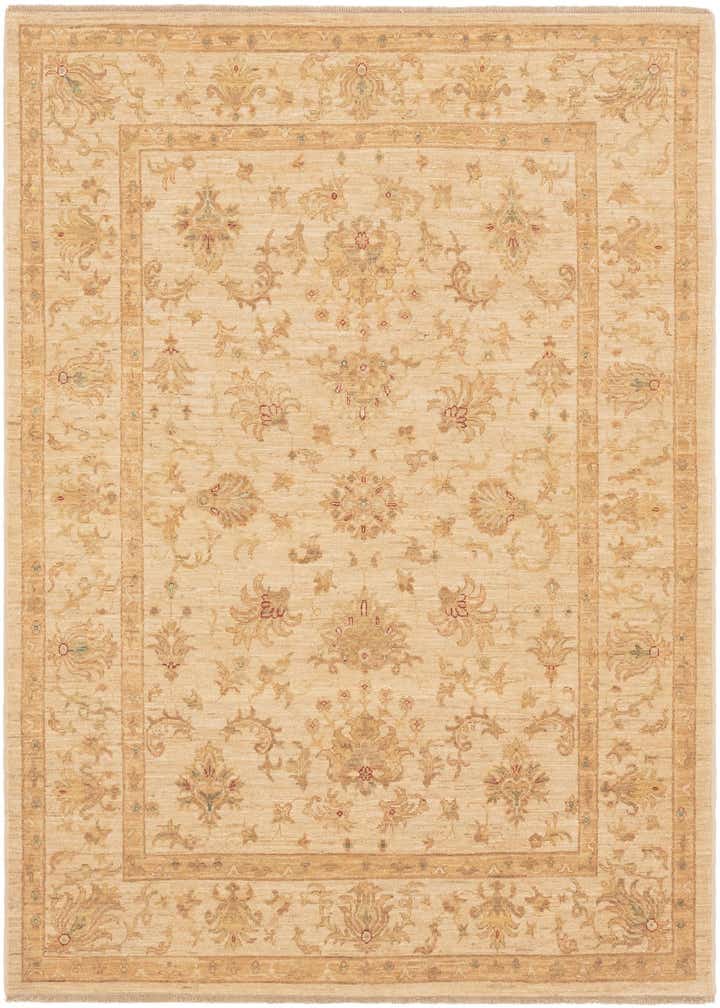 5' 7 x 7' 9 Hand Knotted Peshawar Ziegler Rug