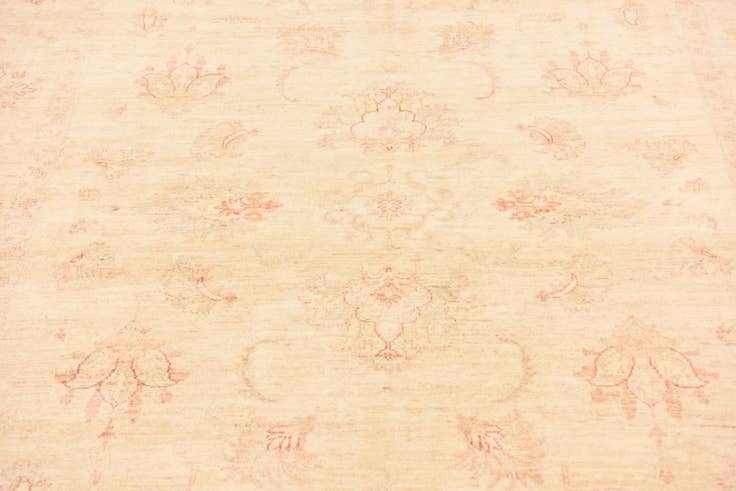 Detailansicht von 170cm x 245cm Handgeknüpft Peshawar Ziegler Teppich