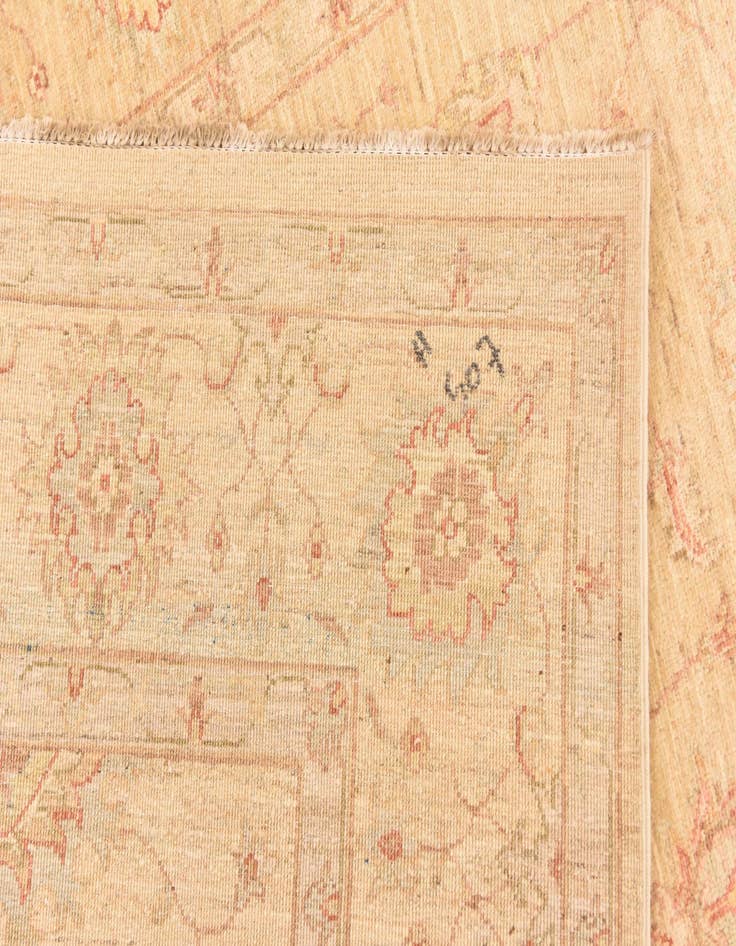Detail image of 5' 8 x 7' 9  Hand Knotted Peshawar Ziegler Rug