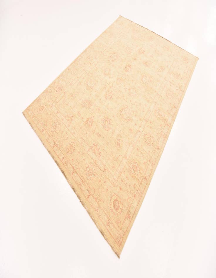 Detail image of 5' 8 x 7' 9 Hand Knotted Peshawar Ziegler Rug