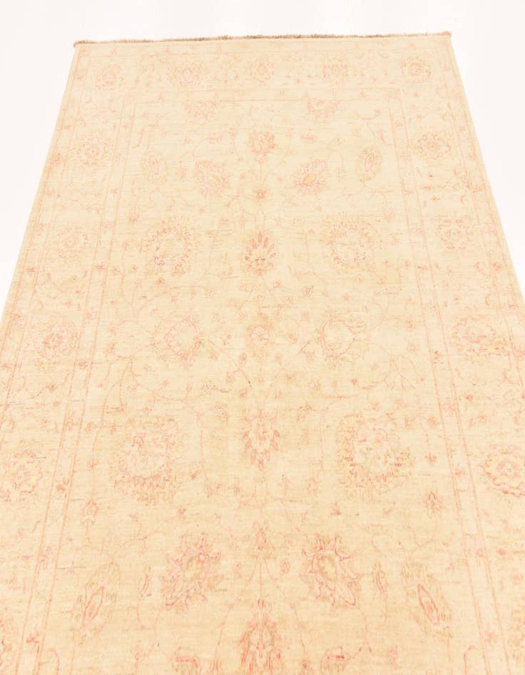 Detail image of 5' 8 x 7' 9  Hand Knotted Peshawar Ziegler Rug