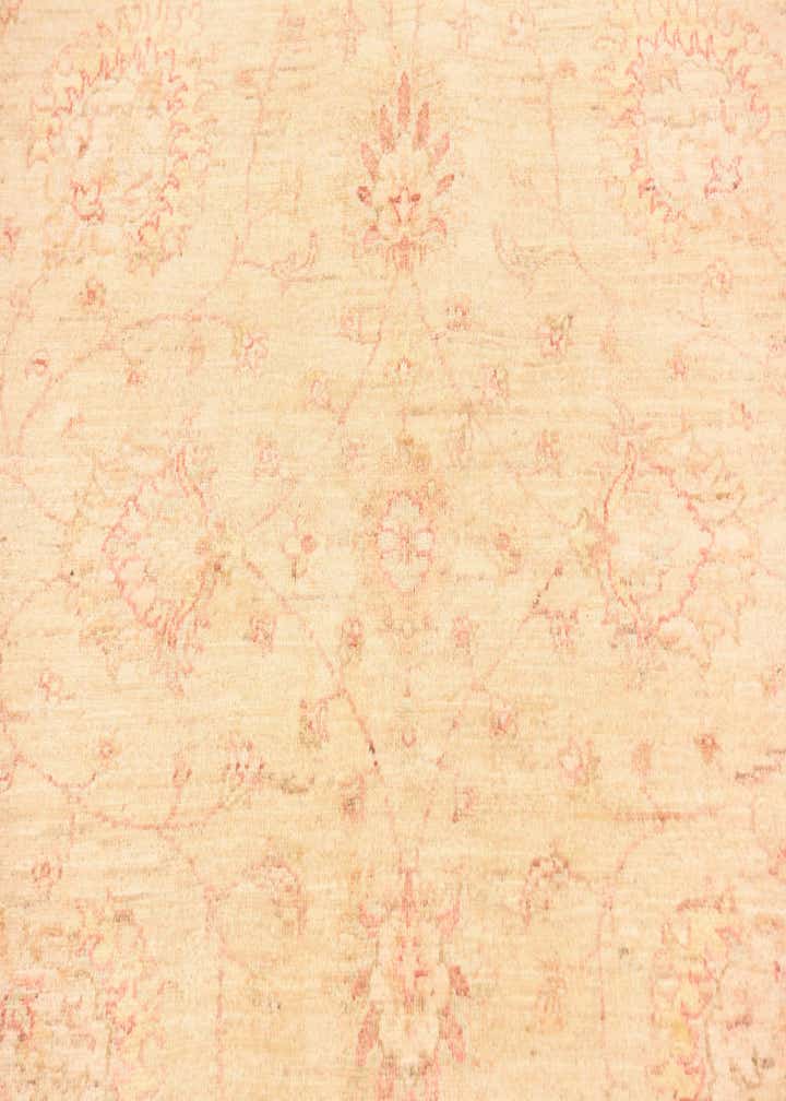 5' 8 x 7' 9 Hand Knotted Peshawar Ziegler Rug