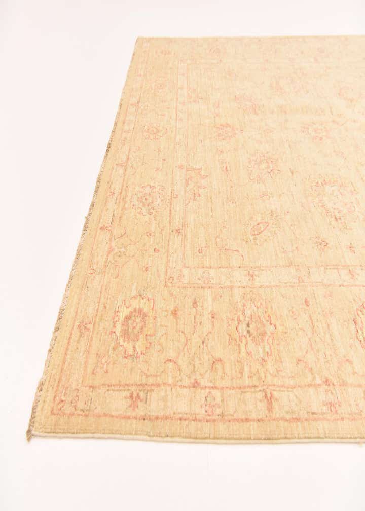 5' 8 x 7' 9 Hand Knotted Peshawar Ziegler Rug