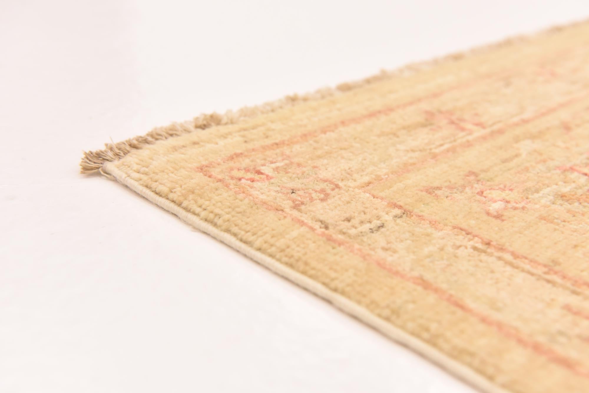 5' 8 x 7' 9 Hand Knotted Peshawar Ziegler Rug