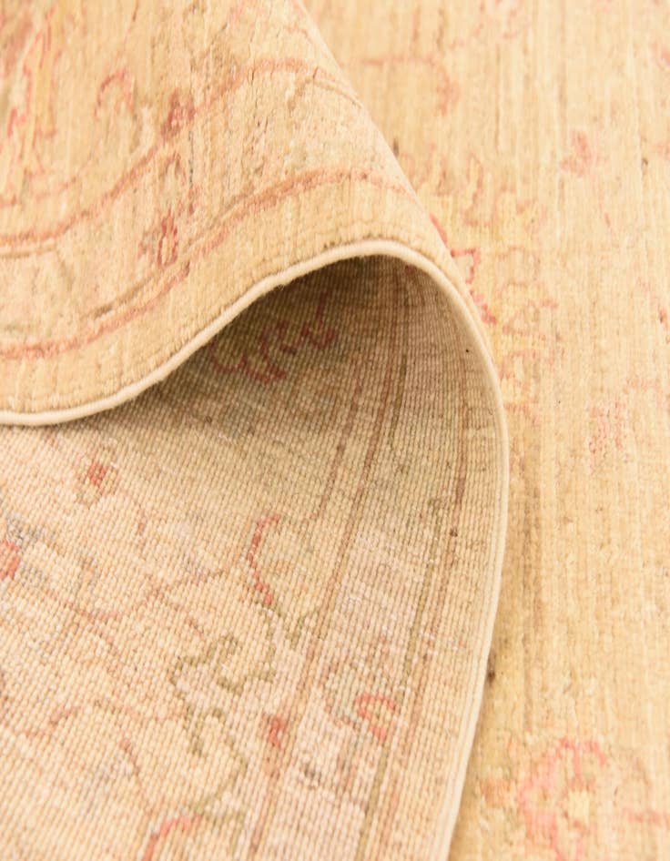 Detail image of 5' 8 x 7' 9  Hand Knotted Peshawar Ziegler Rug