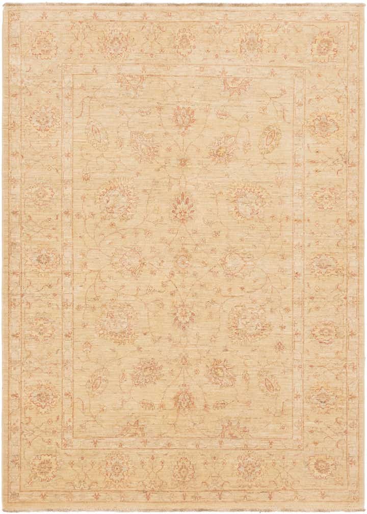 5' 8 x 7' 9 Hand Knotted Peshawar Ziegler Rug