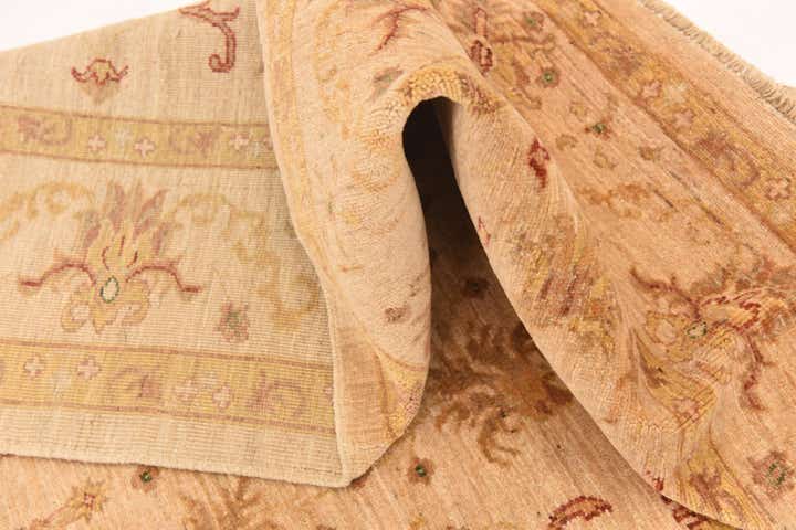 5' 10 x 7' 9 Hand Knotted Peshawar Ziegler Rug