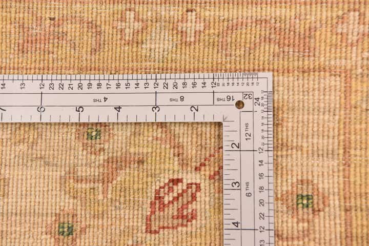 5' 10 x 7' 9 Hand Knotted Peshawar Ziegler Rug