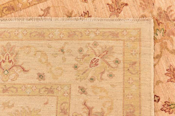 5' 10 x 7' 9 Hand Knotted Peshawar Ziegler Rug