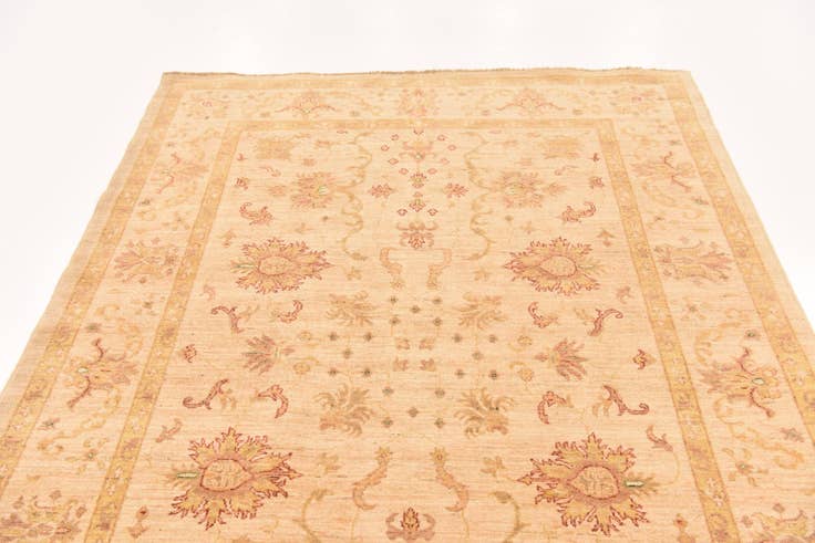 Detail image of 5' 10 x 7' 9 Hand Knotted Peshawar Ziegler Rug