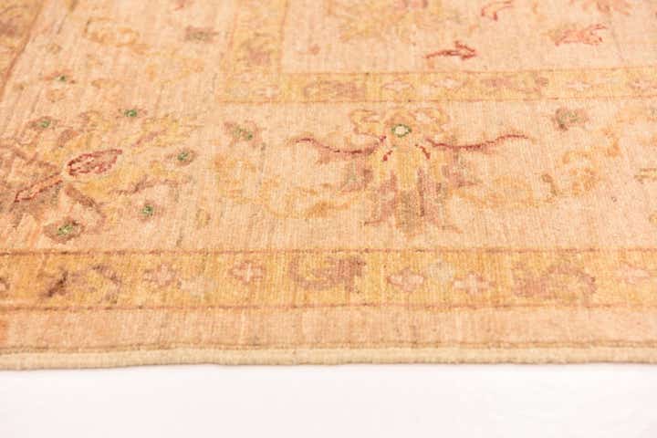 5' 10 x 7' 9 Hand Knotted Peshawar Ziegler Rug