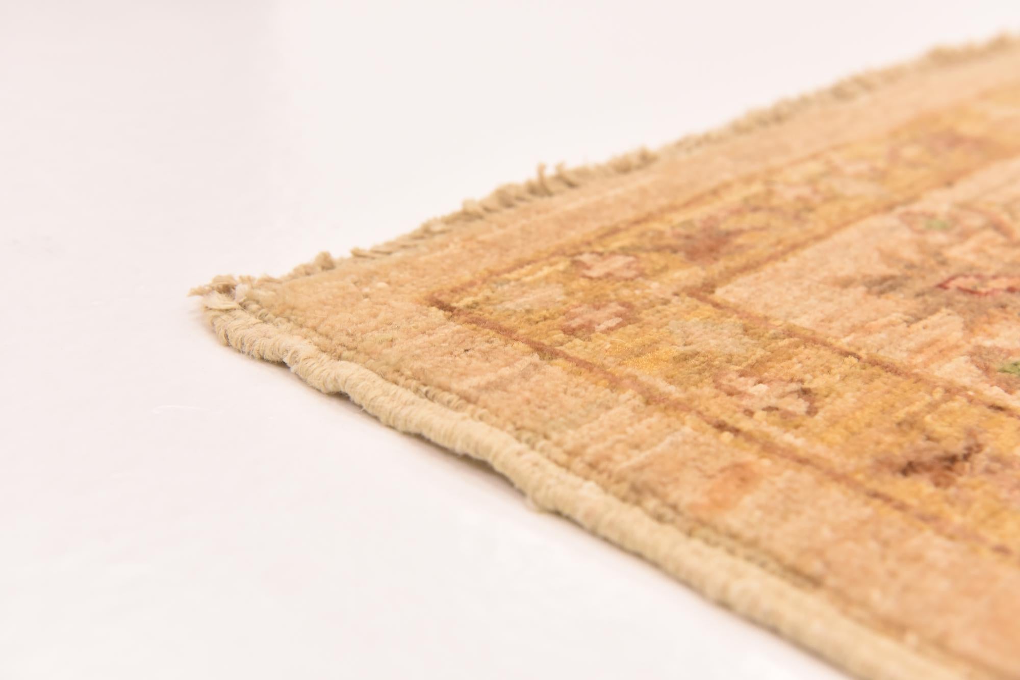 5' 10 x 7' 9 Hand Knotted Peshawar Ziegler Rug