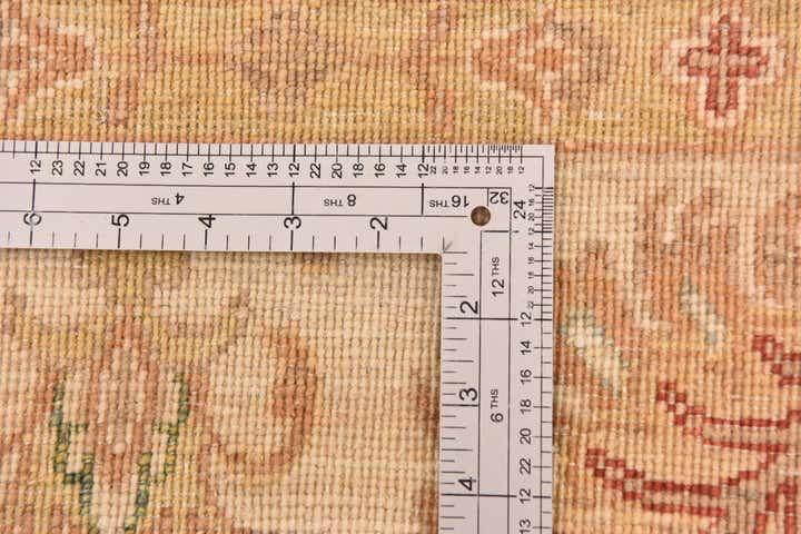 5' 9 x 8' Hand Knotted Peshawar Ziegler Rug
