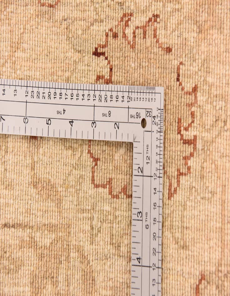 Detail image of 5' 7 x 7' 7  Hand Knotted Peshawar Ziegler Rug