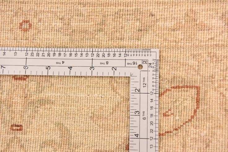 Detail image of 5' 7 x 8' Hand Knotted Peshawar Ziegler Rug