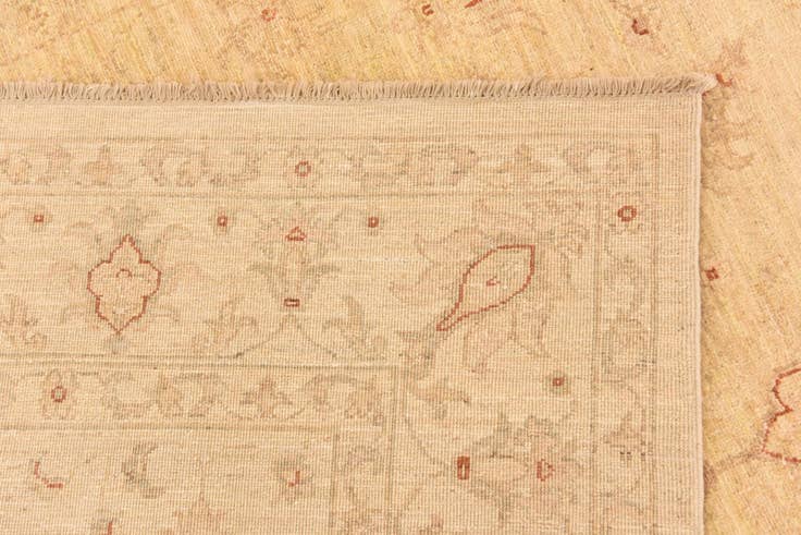 Detail image of 5' 7 x 8' Hand Knotted Peshawar Ziegler Rug