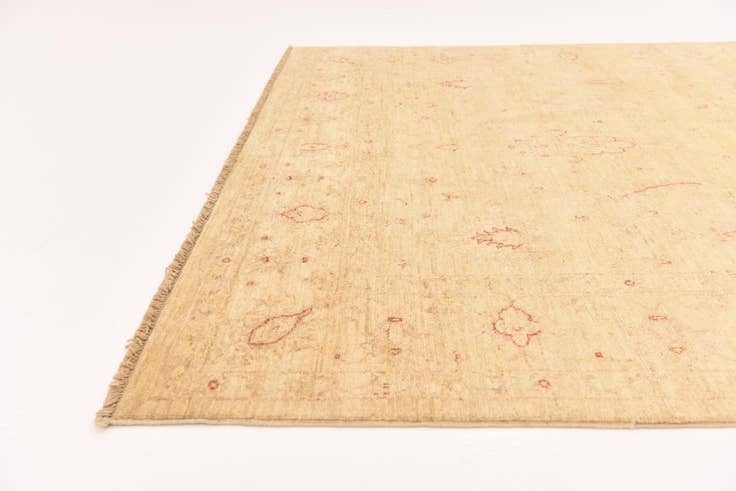 Detail image of 5' 7 x 8' Hand Knotted Peshawar Ziegler Rug