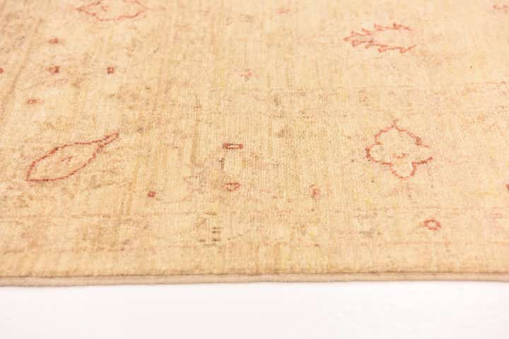 5' 7 x 8' Hand Knotted Peshawar Ziegler Rug