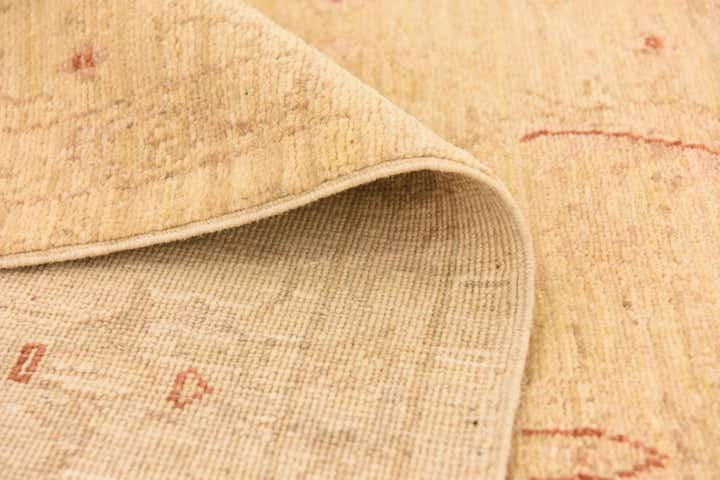 5' 7 x 8' Hand Knotted Peshawar Ziegler Rug