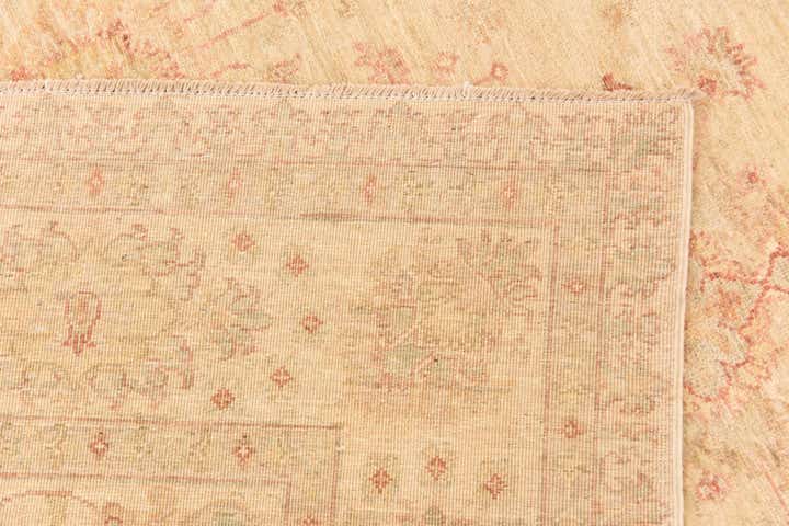 5' 7 x 8' Hand Knotted Peshawar Ziegler Rug