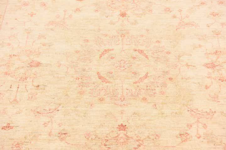 5' 7 x 8' Hand Knotted Peshawar Ziegler Rug