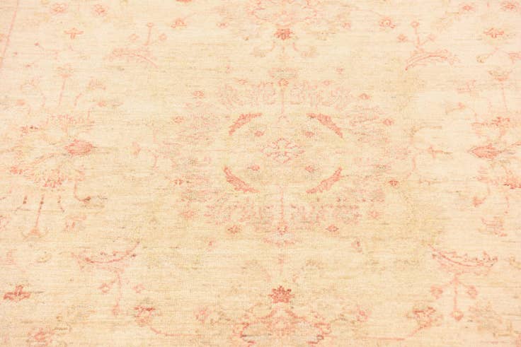Detail image of 5' 7 x 8' Hand Knotted Peshawar Ziegler Rug
