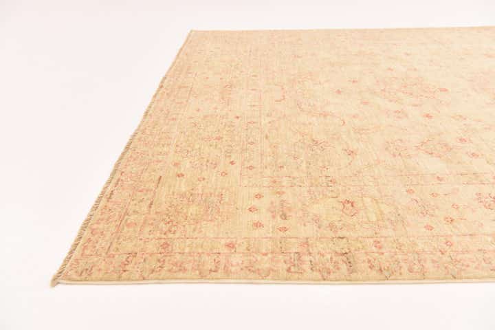 5' 7 x 8' Hand Knotted Peshawar Ziegler Rug