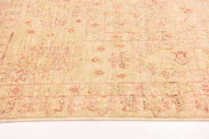 5' 7 x 8' Hand Knotted Peshawar Ziegler Rug