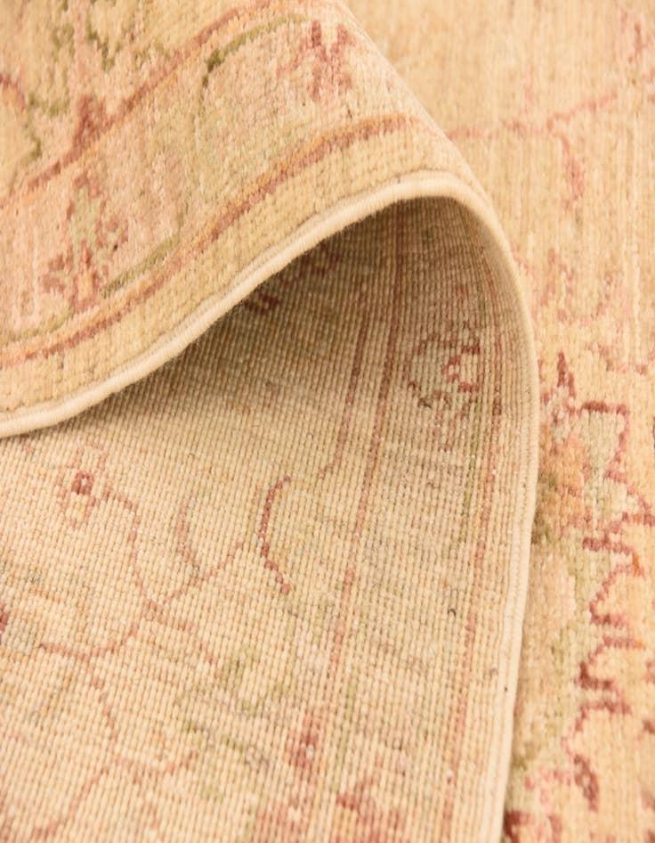 Detail image of 5' 7 x 8' 2  Hand Knotted Peshawar Ziegler Rug