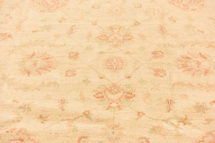 6' 9 x 9' 8 Hand Knotted Peshawar Ziegler Rug