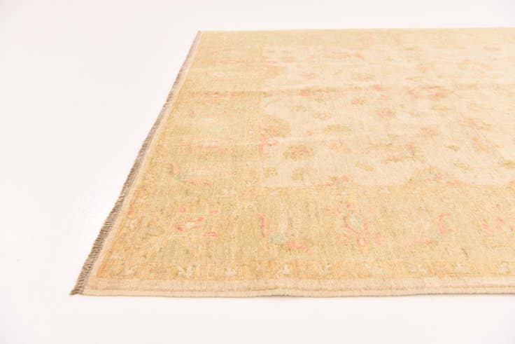 Detail image of 5' x 6' 6 Hand Knotted Peshawar Ziegler Rug