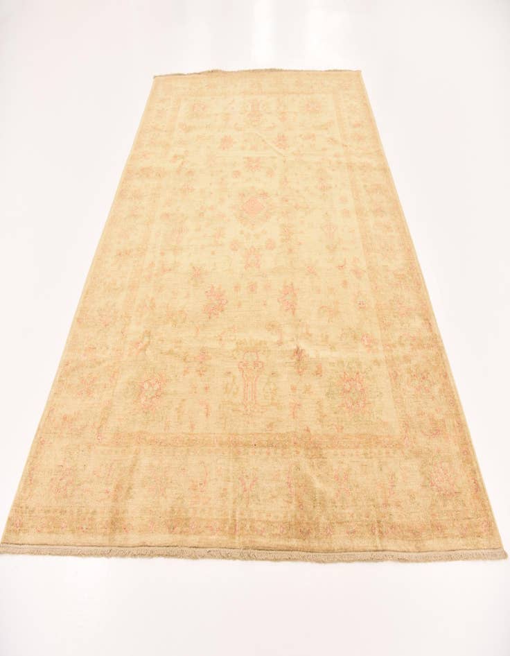 Detail image of 7' x 9' 4  Hand Knotted Peshawar Ziegler Rug